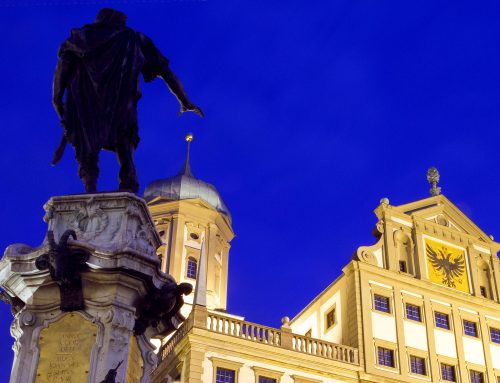 Augustus greift nach dem Augsburger Rathaus