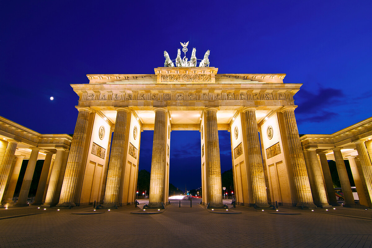 Brandenburger Tor am Abend - Marius Klemm Fotografie